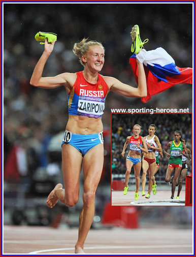 Yuliya ZARIPOVA - Russia - 2012 Olympics 3000m Steeplechase "winner". (DRUGS)