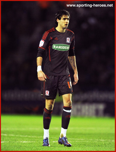 Rhys WILLIAMS (Football) - Middlesbrough FC - League Appearances