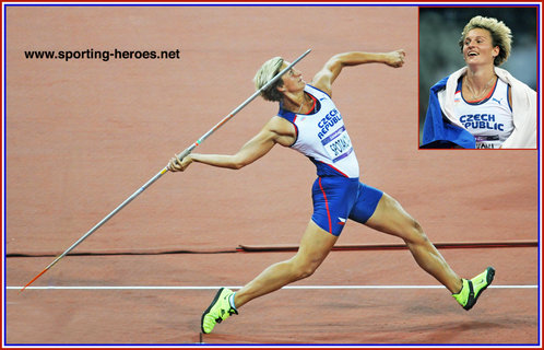 Barbora Spotakova - Czech Republic - 2012 Olympics javelin Gold.