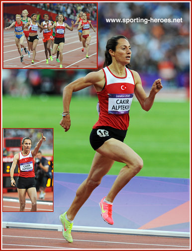 Asli CAKIR ALPTEKIN - Turkey - 2012 Olympic 1500m " Champion" until drug tested.