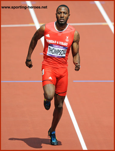 Richard Thompson - 2012 Olympic 100 metres finalist.