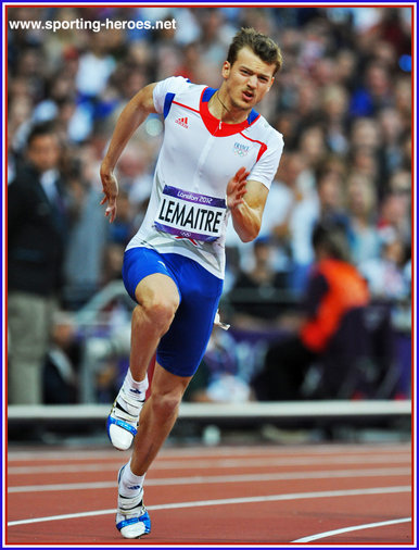 Christophe Lemaitre - France - 2012 : Olympic 200m 6th ; European 100m (1st).