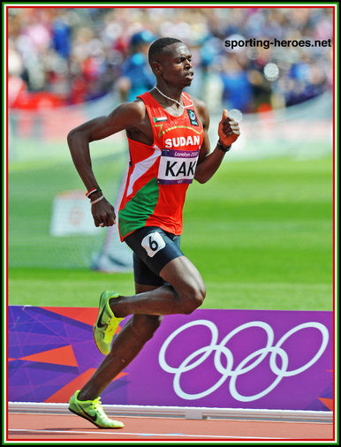 Abubaker KAKI - Sudan - 7th. place in the 2012 Olympic final.