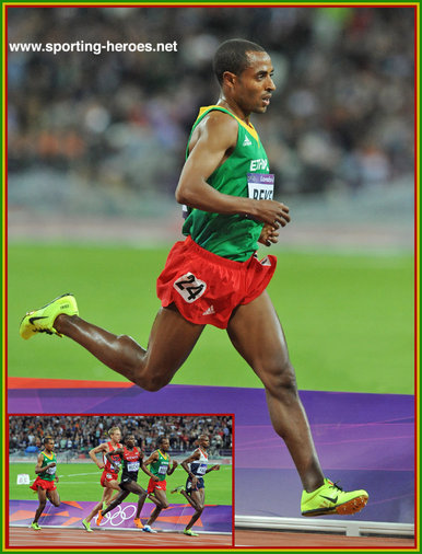 Kenenisa Bekele - Ethiopia - 2012 Olympic final 4th place in 10,000m.