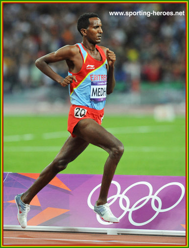 Teklemariam MEDHIN - Eritrea - 2012 Olympic Games seventh in 10,000m.