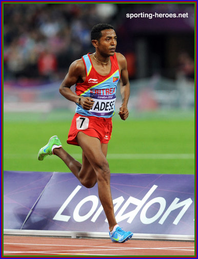 Zersenay TADESE - Eritrea - 6th. place in 2012 Olympic Games 10,000m.