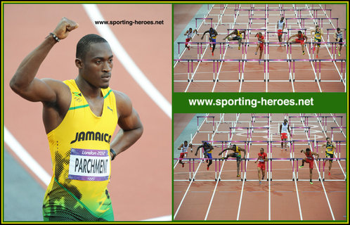 Hansle PARCHMENT - Jamaica - Bronze medal at 2012 Olympic Games.