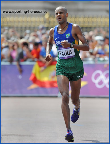 Paulo Roberto PAULA - Brazil - 2012 Olympic Marathon 8th place.