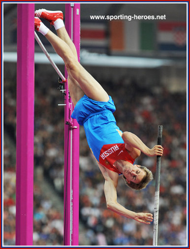 Dmitry Starodubtsev - Russia - 2012 Olympics pole vault finalist.