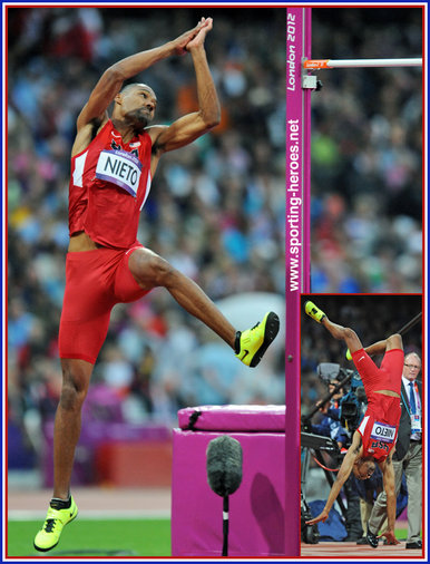 Jamie NIETO - U.S.A. - 2012 Olympic high jump finalist.