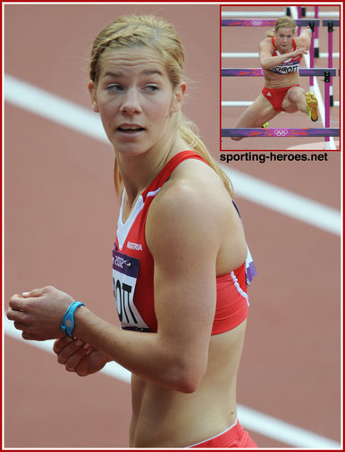 Beate SCHROTT - Austria - 2012 Olympic finalist in the 100m hurdles.