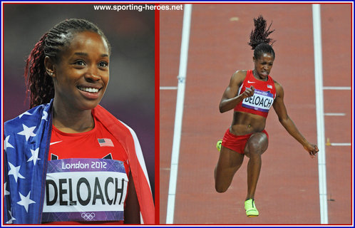 Janay DELOACH - U.S.A. - Bronze medal at 2012 Olympic Games.