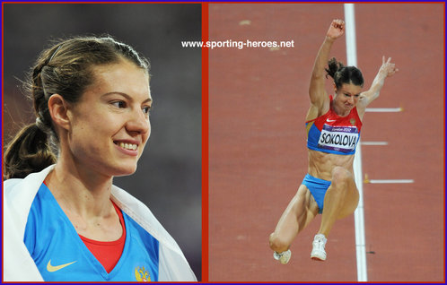 Yelena Sokolova - Russia - Silver medal at 2012 Olympics in long jump.