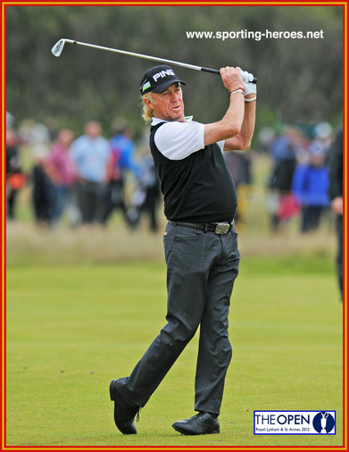 Miguel-Angel Jimenez - Spain - Top ten finish at the 2012 Open Championship.