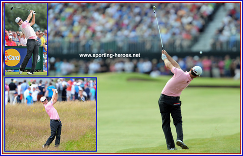 Zach Johnson - U.S.A. - Ninth position for Zach at 2012 Open Championship.