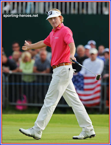 Brandt SNEDEKER - U.S.A. - Top twenty finish at 2012 Masters.