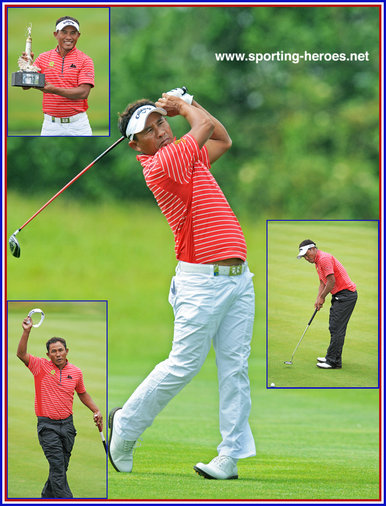 Thongchai Jaidee - Thailand - Winner of 2012 ISPS Handa Wales Open (Celtic Manor)