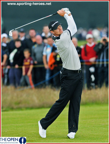 Justin Rose - England - 2012:  3rd at US PGA & European Championships.