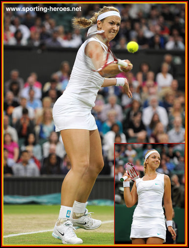 Sabine Lisicki - Germany - Quarter finalist at Wimbledon 2012.