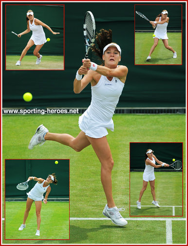 Agnieszka Radwanska - Poland - Runner up at Wimbledon 2012.