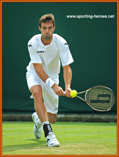 Marcel GRANOLLERS - Spain - Last sixteen at 2012 French Open.