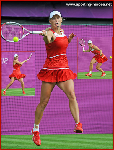 Caroline Wozniacki - Denmark - Quarter finalist at 2012 Australian Open.