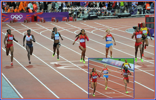 Sanya RICHARDS (ROSS) - U.S.A. - Olympic Games 400m Champion in 2012.