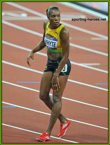 Rosemarie Whyte - Jamaica - Finalist at 2012 Olympic Games.