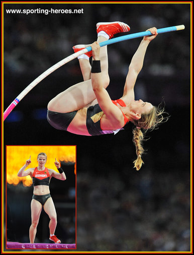 Silke Spiegelburg - Germany - Fourth place at 2012 Olympic Games.