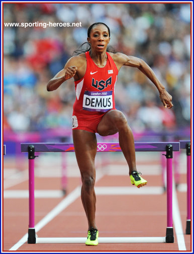 Lashinda Demus - U.S.A. - Silver medal at 2012 Olympic Games 400m hurdles.