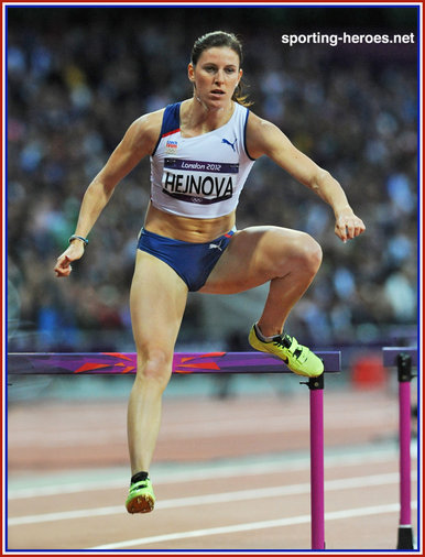 Zuzana HEJNOVA - Czech Republic - Bronze medal 2012 Olympic 400m hurdles..
