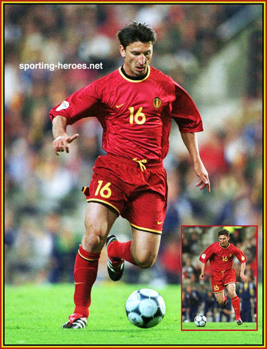 Luc Nilis - Belgium - UEFA Championnat d'Europe 2000