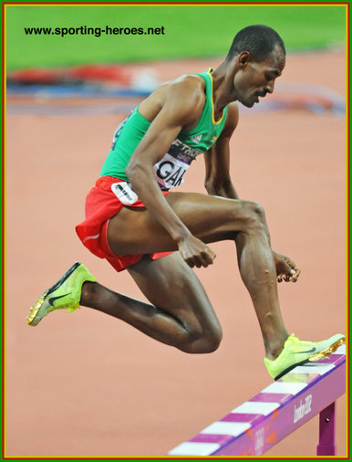 Roba GARI - Ethiopia - 4th at 2012 Olympic Games.