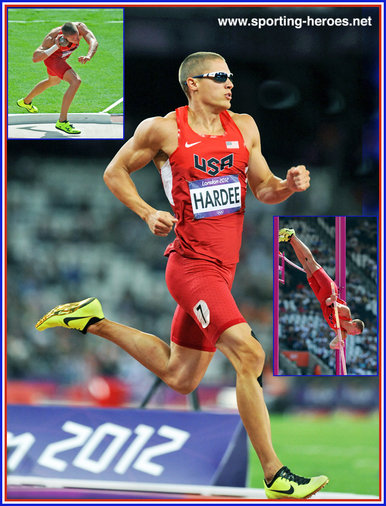 Trey Hardee - U.S.A. - Silver medal at 2012 Olympic Games.
