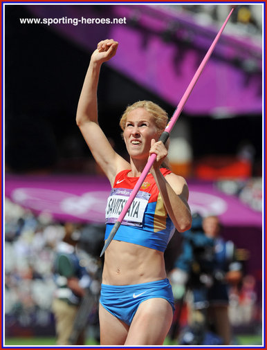 Kristina SAVITSKAYA - Russia - 8th. place at 2012 Olympics.