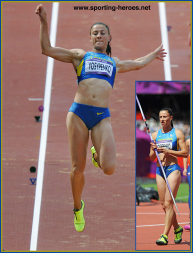 Lyudmyla Yosypenko - 4th at 2012 Olympic Games.