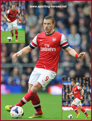 Lukas Podolski - Arsenal FC - Premiership Appearances