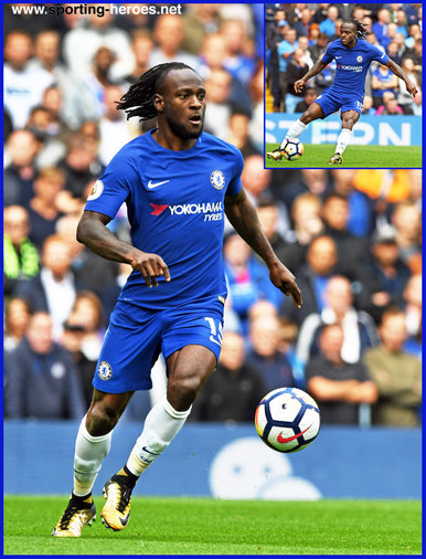 Victor Moses - Chelsea FC - Premiership Appearances