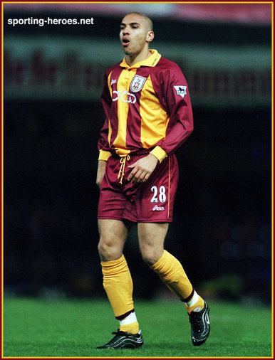 Stan Collymore - Bradford City FC - League Appearances.