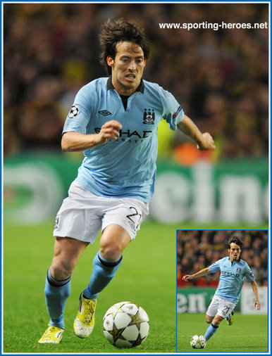 David Silva - Manchester City - Champions League 2012-13.