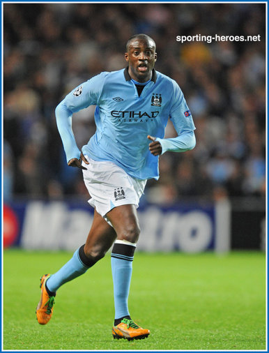 Yaya Toure - Manchester City - 2012-2013 Champions league.