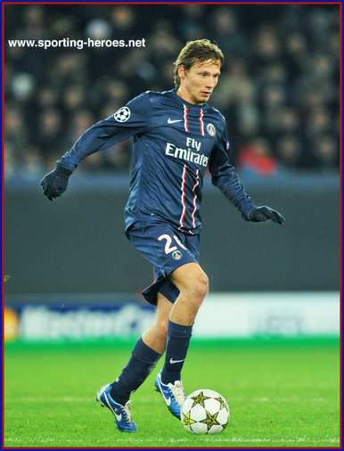 Clement CHANTOME - Paris Saint-Germain - Champions League 2012-13.