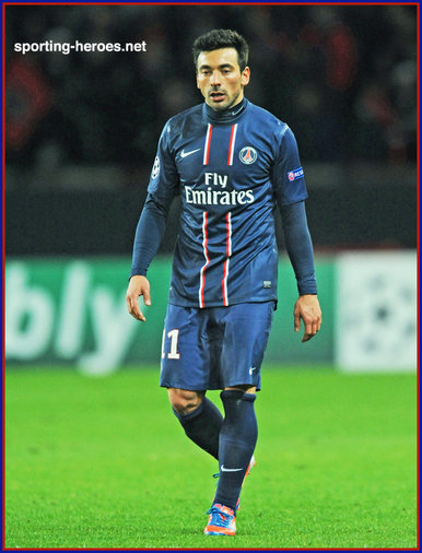 Ezequiel Lavezzi - Paris Saint-Germain - Champions League 2012-13.