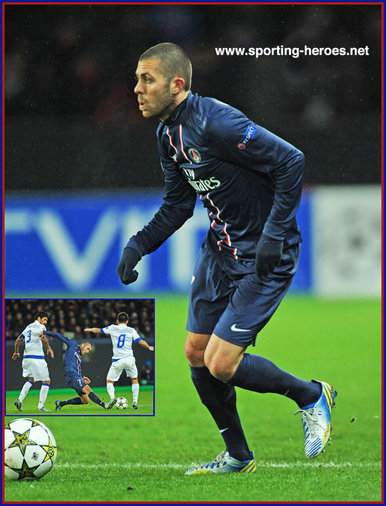 Jeremy Menez - Paris Saint-Germain - Champions League 2012-13.