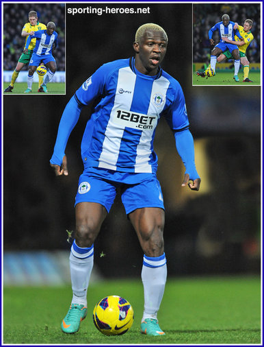 Arouna Kone - Wigan Athletic - Premiership Appearances