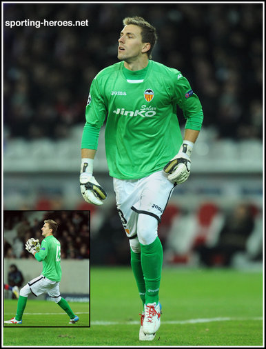 Vicente GUAITA - Valencia - Champions League 2012-2013.