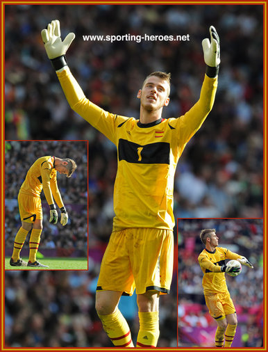 David de Gea - Spain - 2012 Olympic Games football Tournament.
