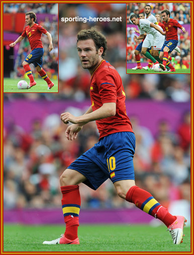 Juan  MATA - Spain - 2012 Olympic Games.