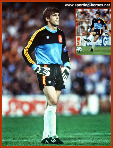 Luis ARCONADA - Spain - 1982 World Cup. FIFA Campeonato Mundial.