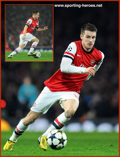 Aaron Ramsey - Arsenal FC - Champions League 2012-13.